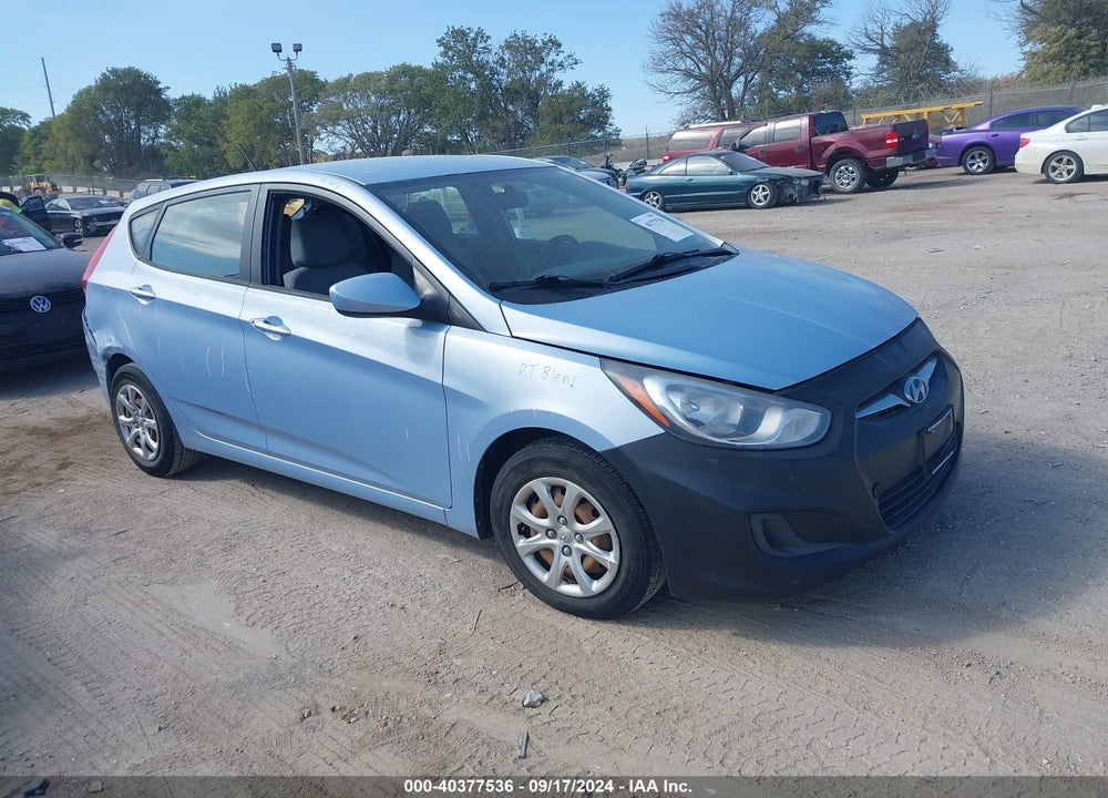 2014 HYUNDAI ACCENT GS VIN: KMHCT5AE9EU160028