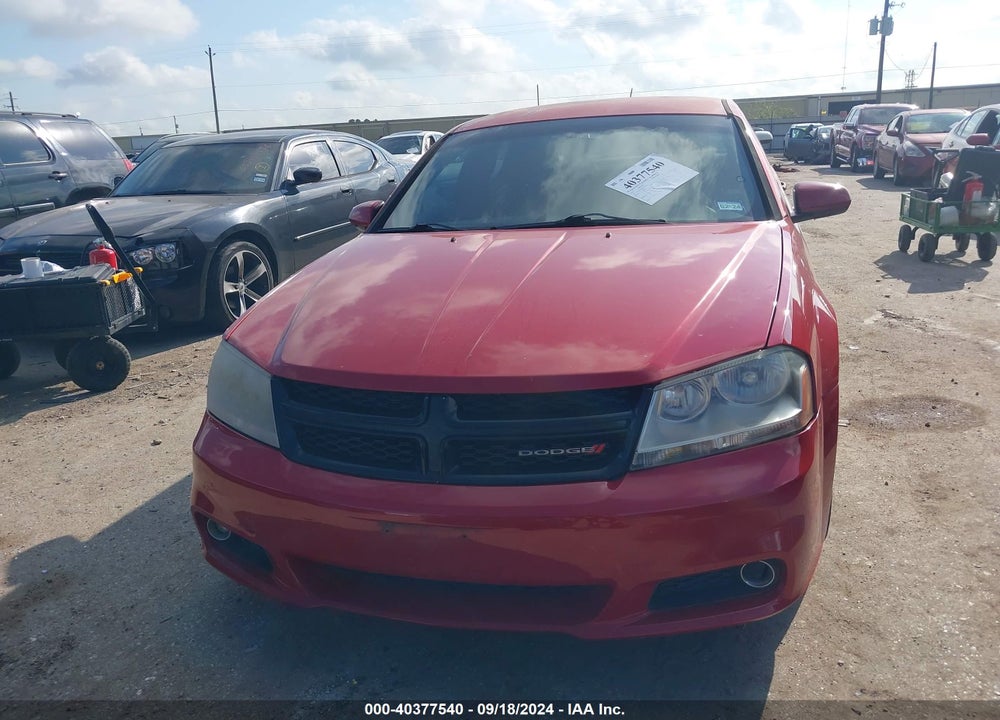 2014 DODGE AVENGER SXT VIN: 1C3CDZCBXEN203902