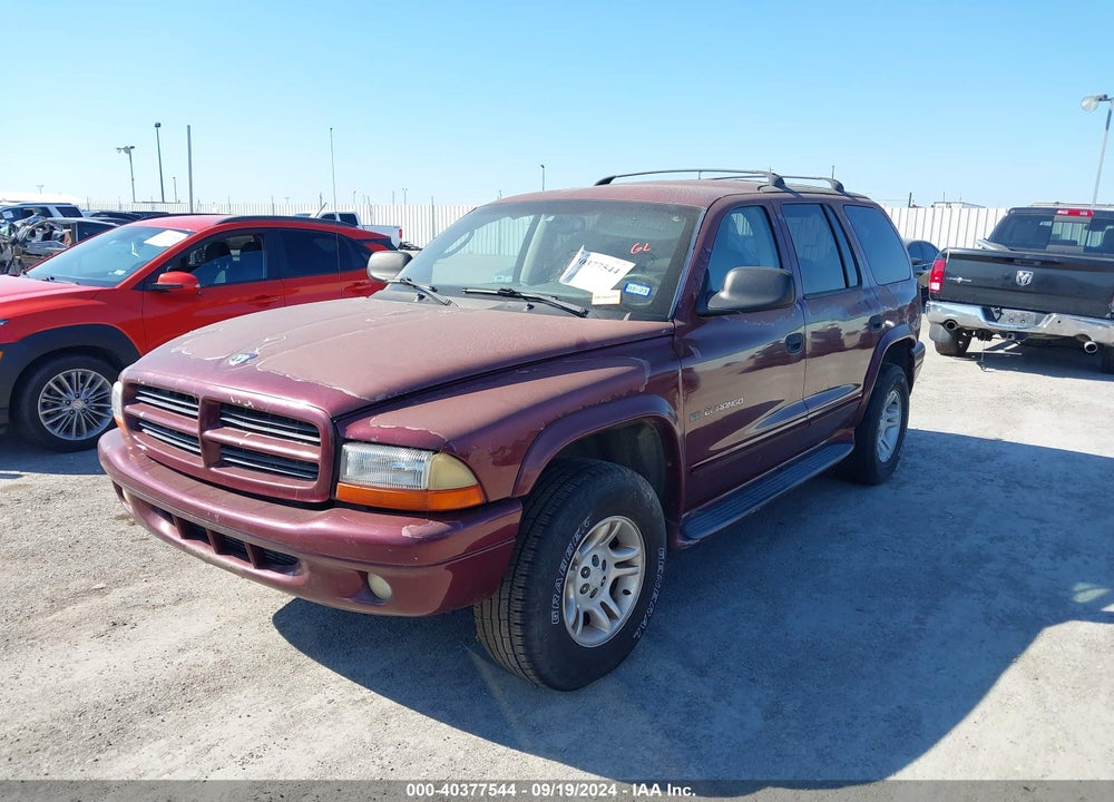 2001 DODGE DURANGO VIN: 1B4HS28N41F572547