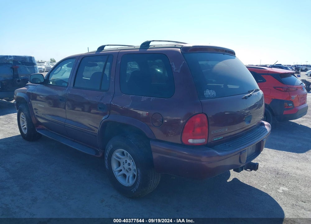 2001 DODGE DURANGO VIN: 1B4HS28N41F572547