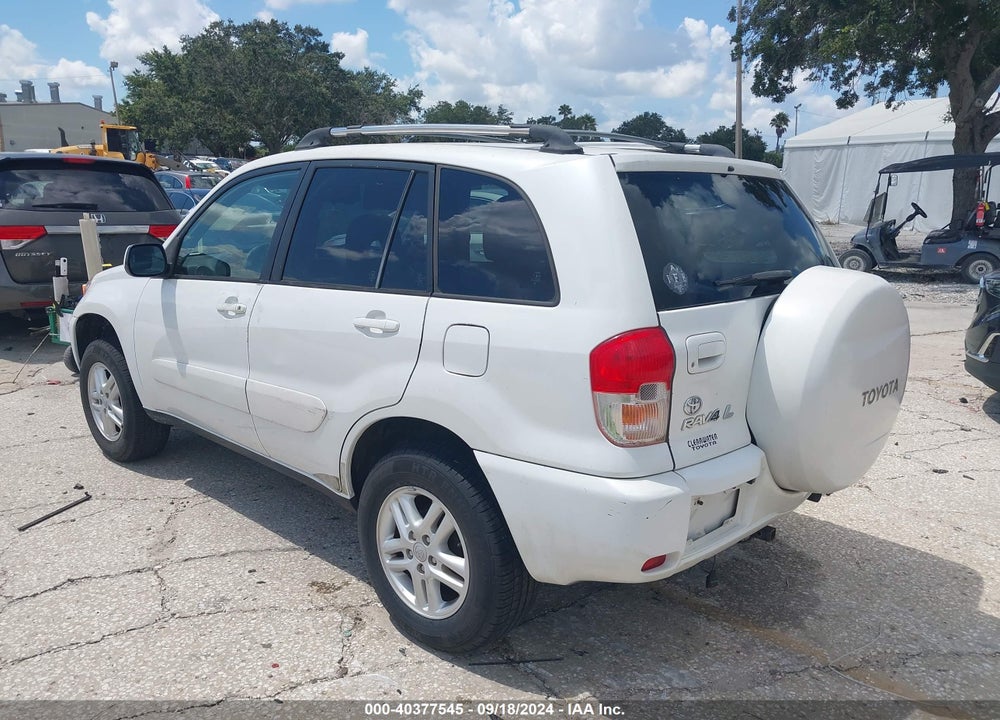 2002 TOYOTA RAV4 VIN: JTEGH20V120078283
