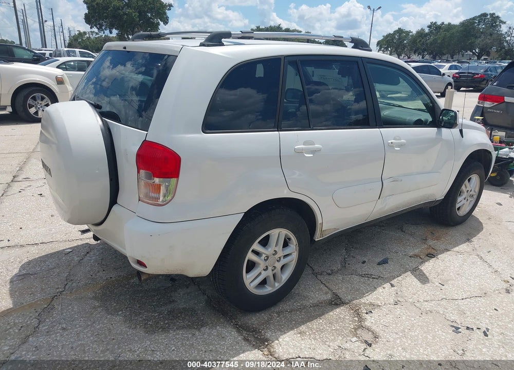 2002 TOYOTA RAV4 VIN: JTEGH20V120078283