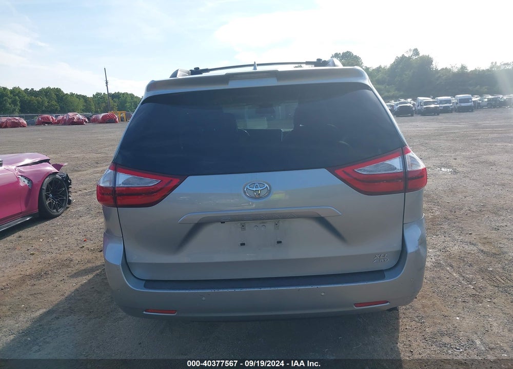2019 TOYOTA SIENNA XLE PREMIUM 7 PASSENGER VIN: 5TDDZ3DC5KS221316