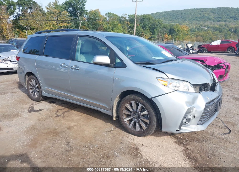 2019 TOYOTA SIENNA XLE PREMIUM 7 PASSENGER VIN: 5TDDZ3DC5KS221316