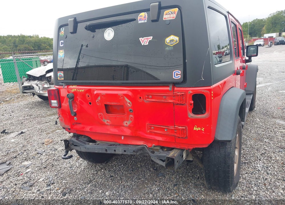 2015 JEEP WRANGLER UNLIMITED SPORT VIN: 1C4BJWDG1FL758646