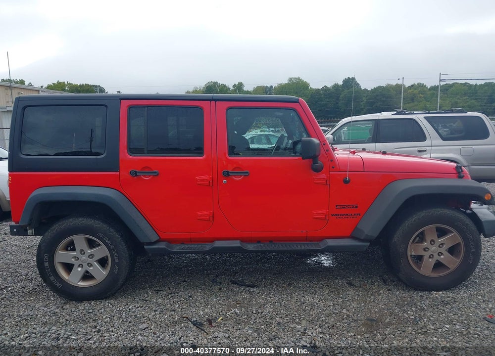 2015 JEEP WRANGLER UNLIMITED SPORT VIN: 1C4BJWDG1FL758646