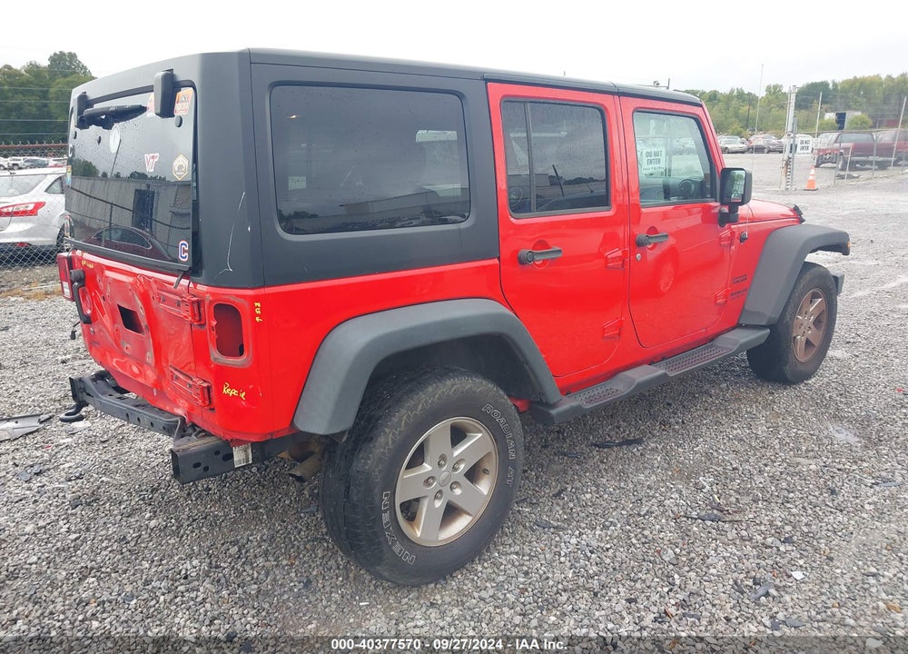 2015 JEEP WRANGLER UNLIMITED SPORT VIN: 1C4BJWDG1FL758646