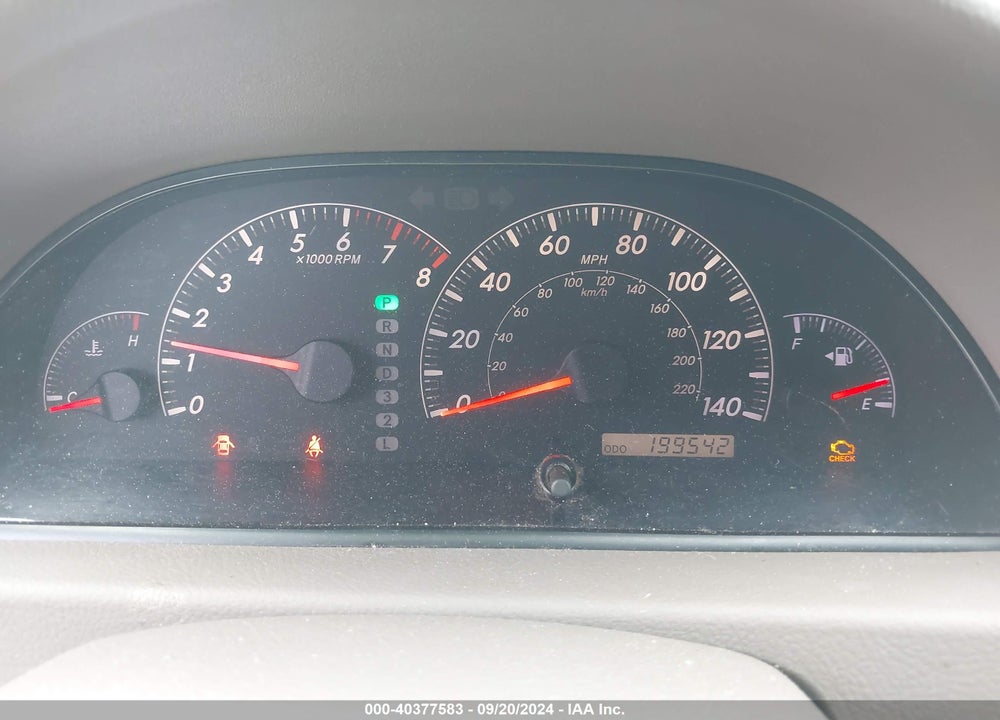 2005 TOYOTA CAMRY LE VIN: 4T1BE30K75U023865