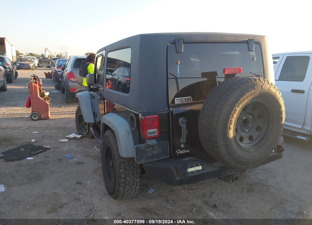 2011 JEEP WRANGLER SPORT VIN: 1J4AA2D15BL537894