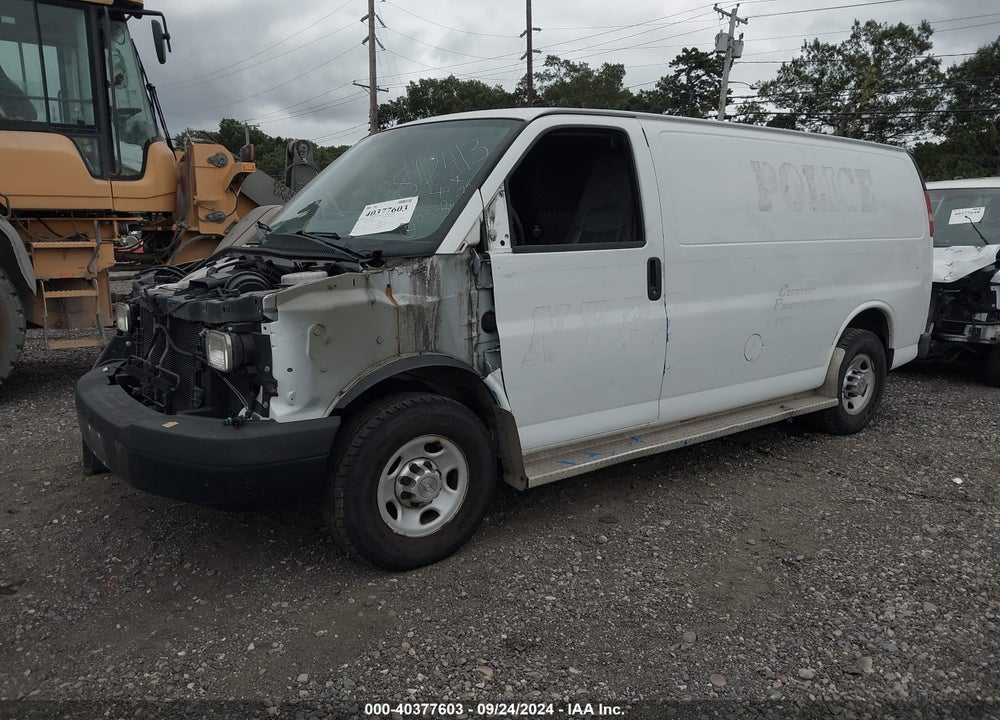 2013 CHEVROLET EXPRESS 2500 WORK VAN VIN: 1GCWGFCA6D1148795