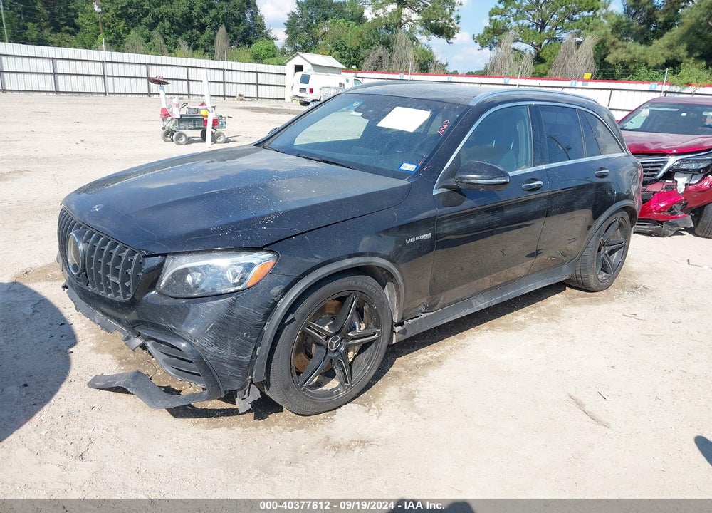 2019 MERCEDES-BENZ AMG GLC 63 4MATIC VIN: WDC0G8JB1KF488413