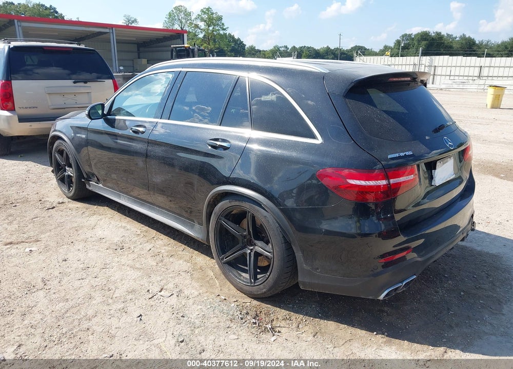2019 MERCEDES-BENZ AMG GLC 63 4MATIC VIN: WDC0G8JB1KF488413