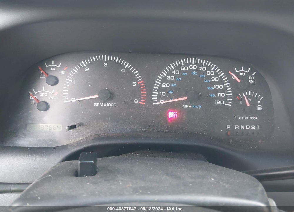 1998 DODGE RAM 1500 ST VIN: 1B7HC16Y9WS514956