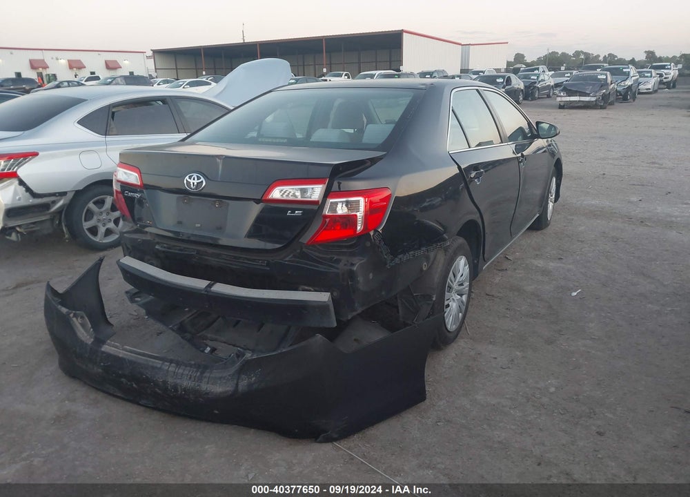 2012 TOYOTA CAMRY LE VIN: 4T1BF1FK9CU104968