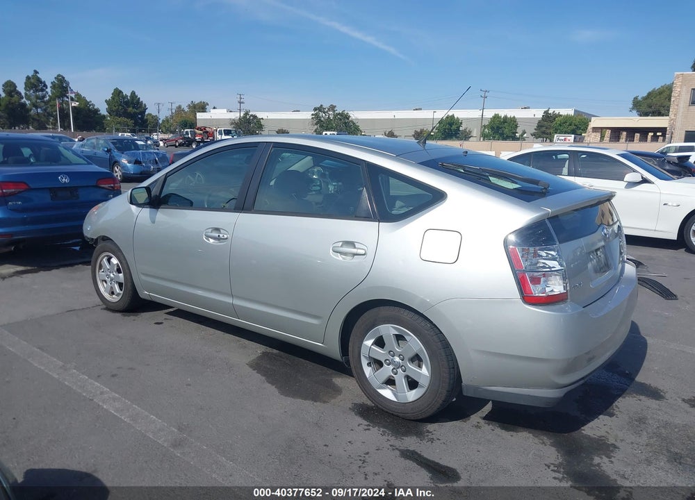2004 TOYOTA PRIUS VIN: JTDKB20U940005303