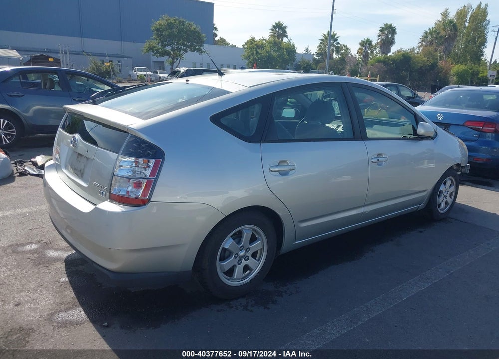 2004 TOYOTA PRIUS VIN: JTDKB20U940005303