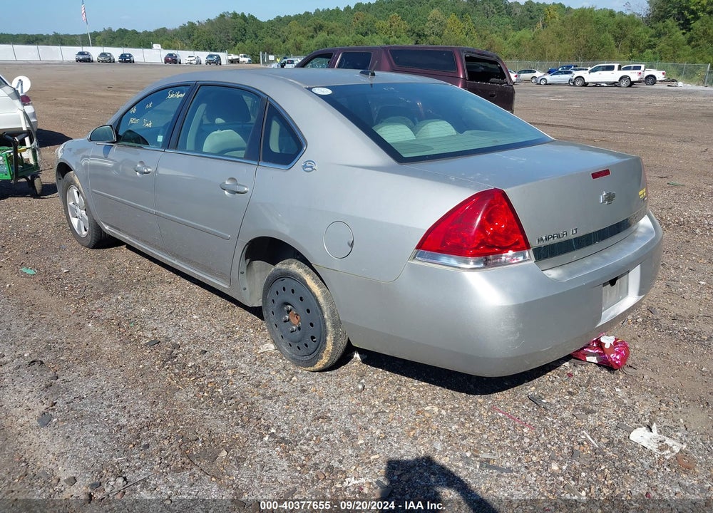 2007 CHEVROLET IMPALA LT VIN: 2G1WT58K979158205