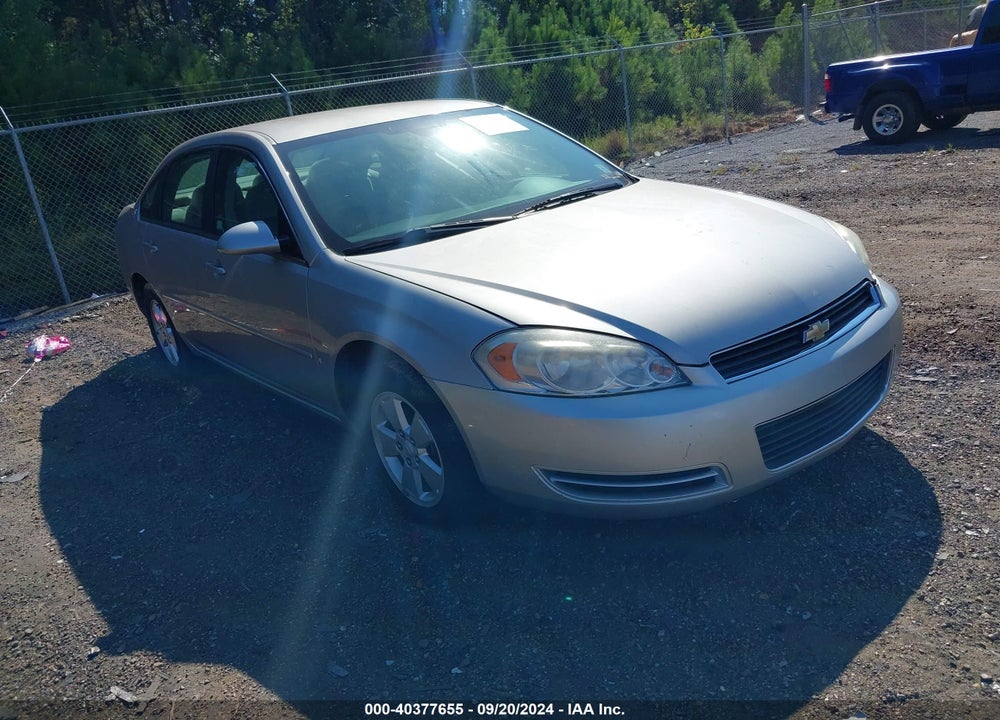 2007 CHEVROLET IMPALA LT VIN: 2G1WT58K979158205