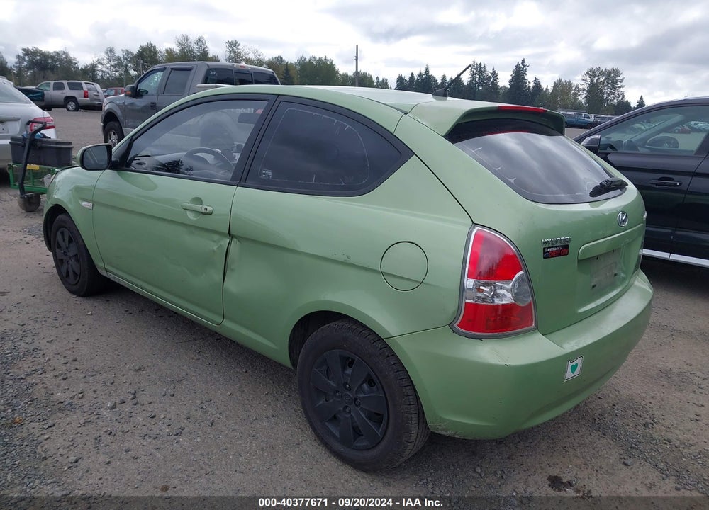2010 HYUNDAI ACCENT GS VIN: KMHCM3AC8AU174173