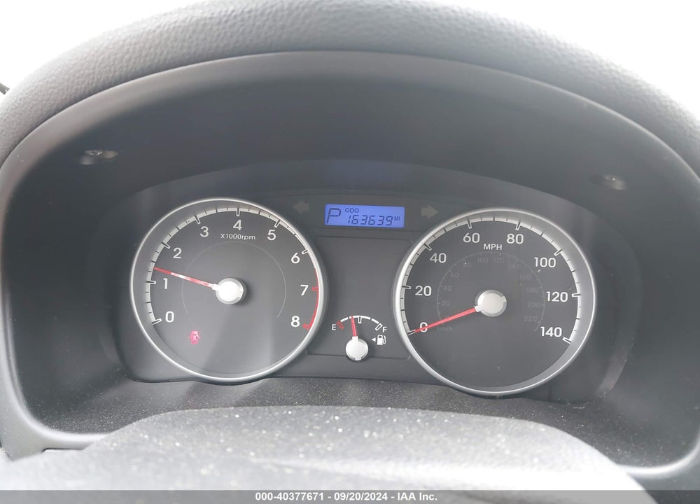 2010 HYUNDAI ACCENT GS VIN: KMHCM3AC8AU174173