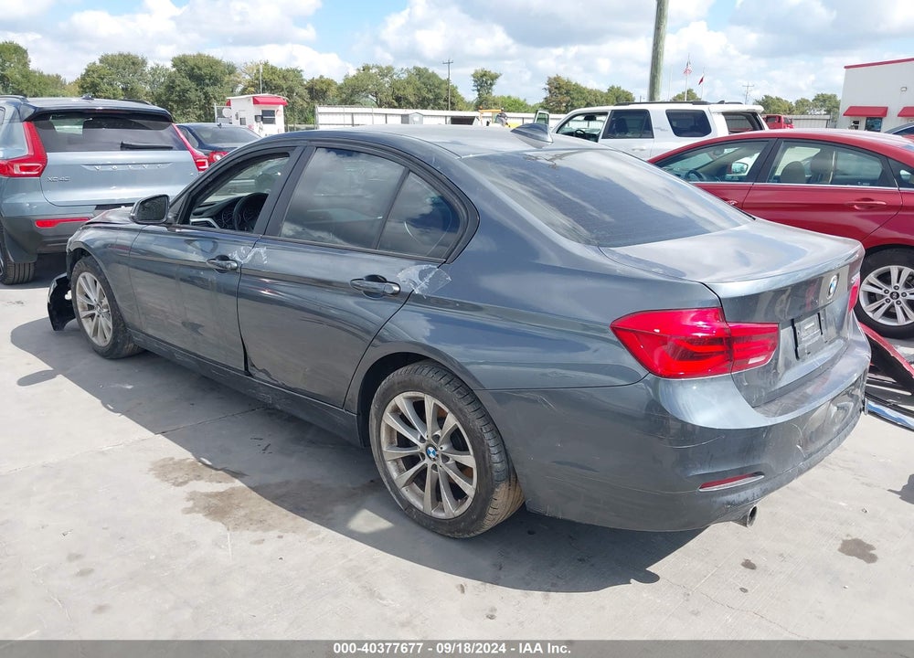 2018 BMW 320I VIN: WBA8E1G5XJNU92808