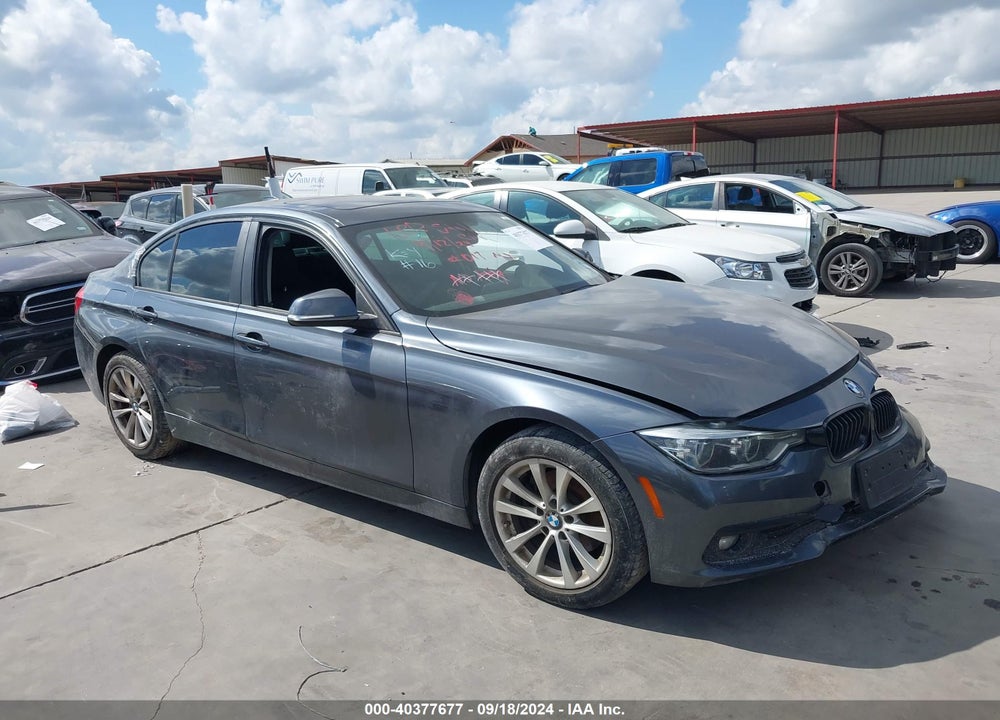 2018 BMW 320I VIN: WBA8E1G5XJNU92808