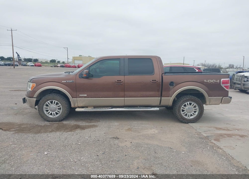 2011 FORD F-150 LARIAT VIN: 1FTFW1ET9BFB70357