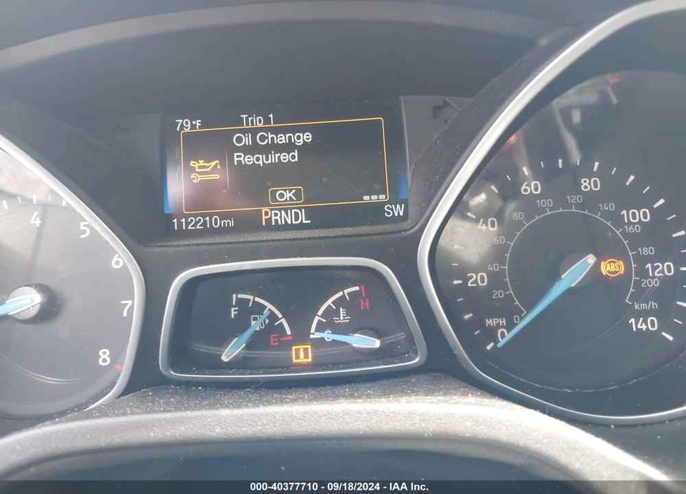 2017 FORD FOCUS SE VIN: 1FADP3K22HL316691