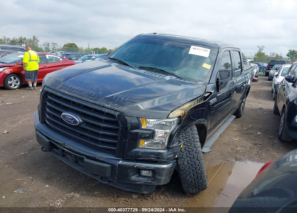 2015 FORD F-150 XLT VIN: 1FTFW1EF6FKD51567