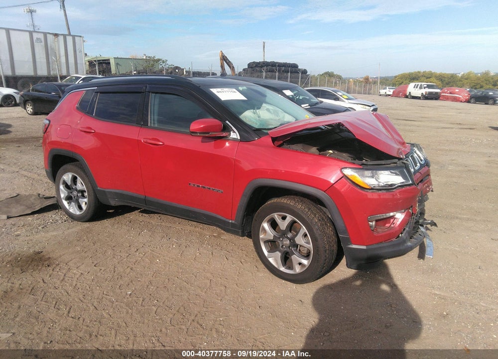 2017 JEEP NEW COMPASS LIMITED 4X4 VIN: 3C4NJDCB8HT687928