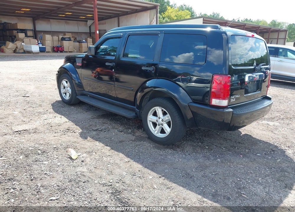 2007 DODGE NITRO SLT/RT VIN: 1D8GT58K57W593095