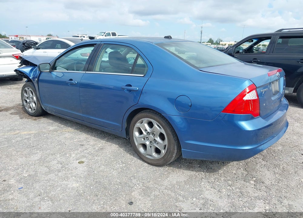 2010 FORD FUSION SE VIN: 3FAHP0HA5AR297186
