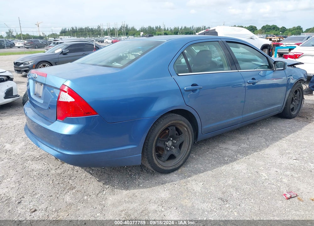 2010 FORD FUSION SE VIN: 3FAHP0HA5AR297186