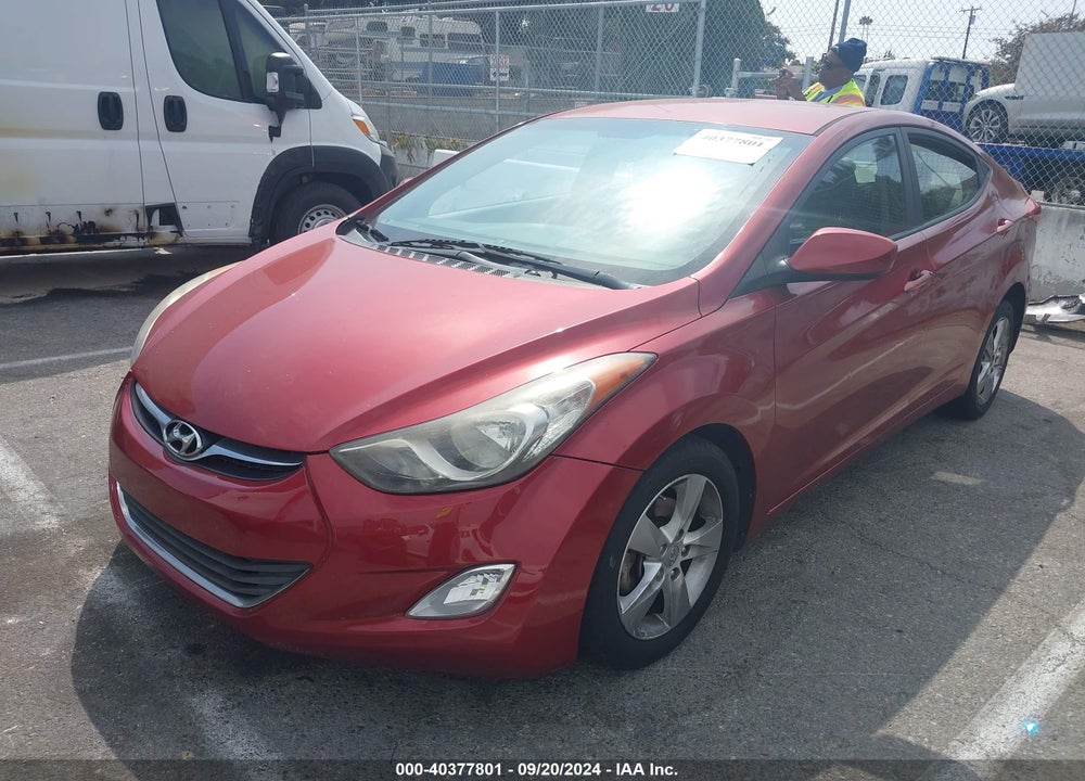 2013 HYUNDAI ELANTRA GLS VIN: 5NPDH4AE3DH260817