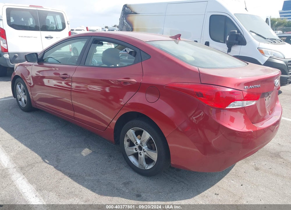 2013 HYUNDAI ELANTRA GLS VIN: 5NPDH4AE3DH260817