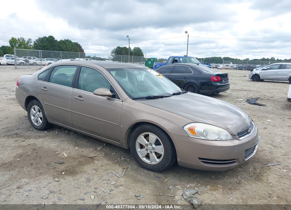 2007 CHEVROLET IMPALA LT VIN: 2G1WT58N479285793