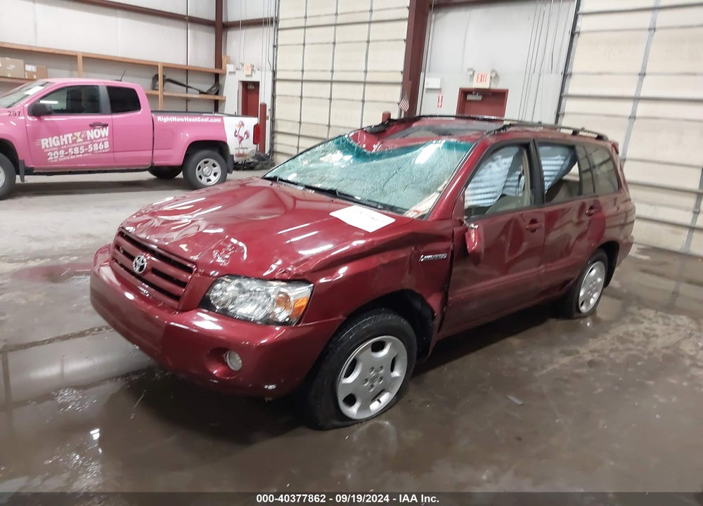 2005 TOYOTA HIGHLANDER LIMITED V6 VIN: JTEEP21A150078522