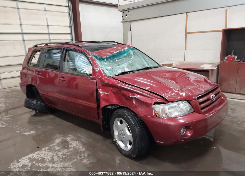 2005 TOYOTA HIGHLANDER LIMITED V6 VIN: JTEEP21A150078522