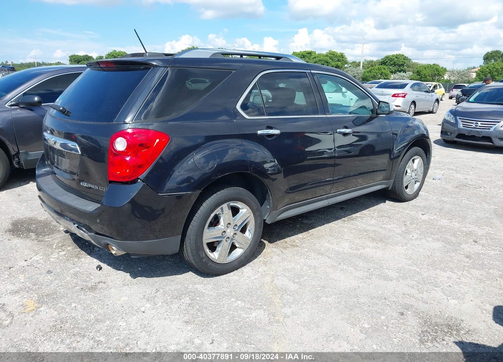 2015 CHEVROLET EQUINOX LTZ VIN: 2GNFLHE33F6169455