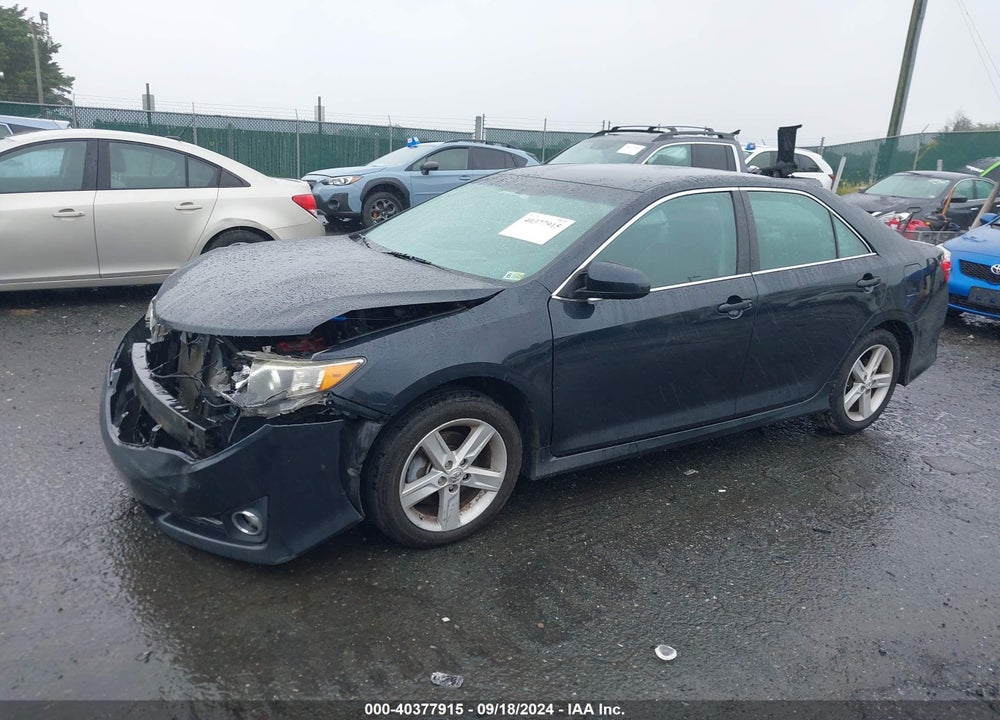 2012 TOYOTA CAMRY SE VIN: 4T1BF1FK4CU152636