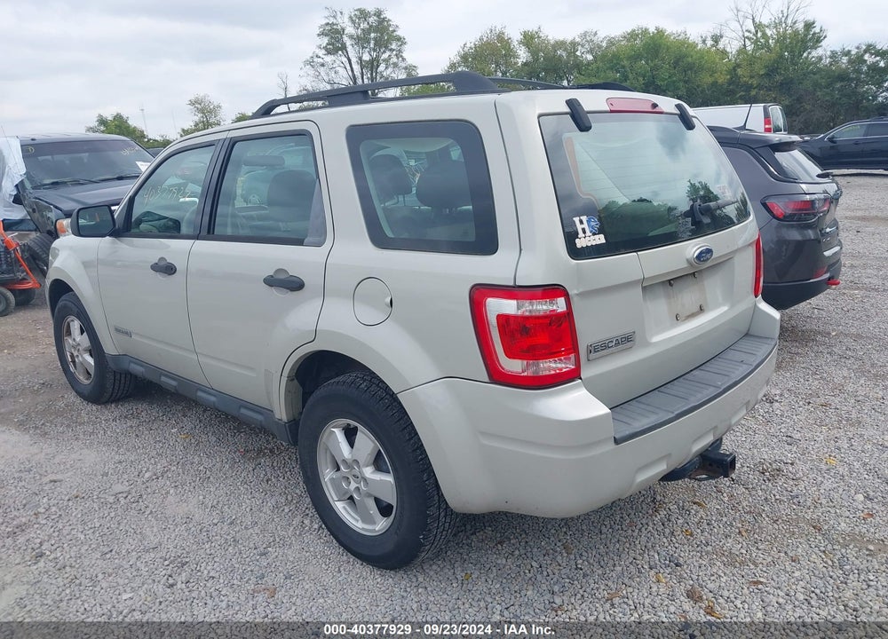 2008 FORD ESCAPE XLS/XLS MANUAL VIN: 1FMCU02Z88KB90977
