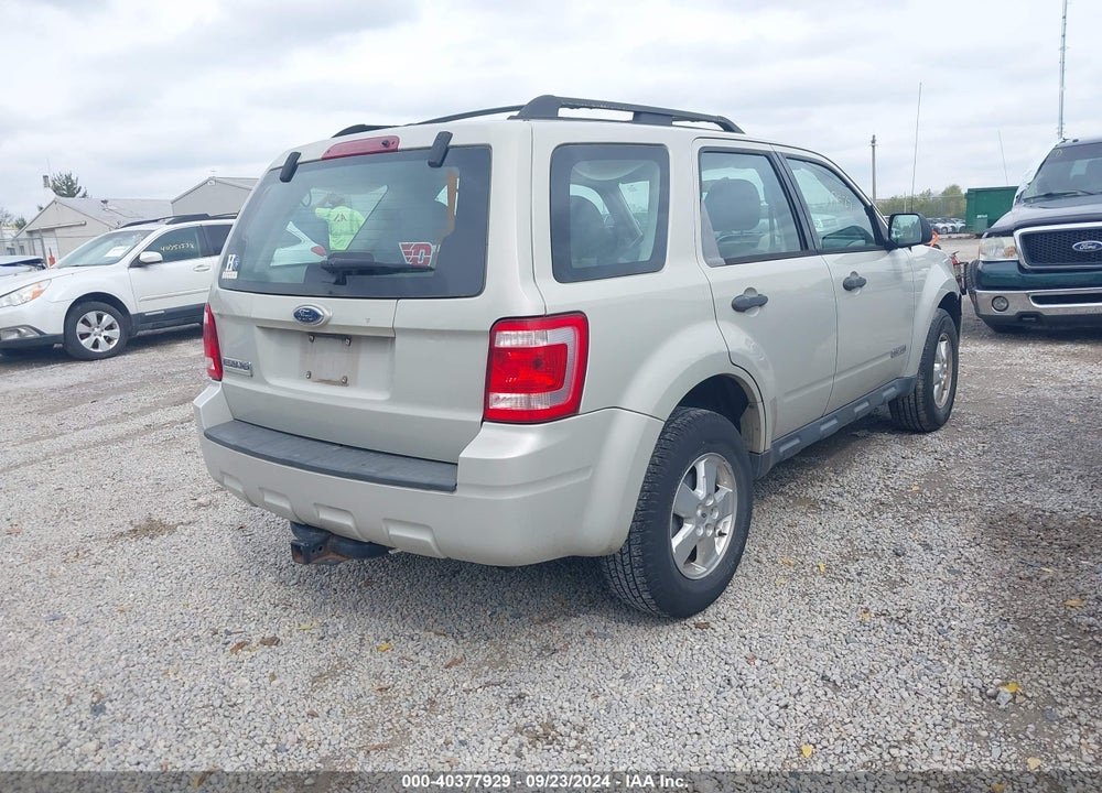 2008 FORD ESCAPE XLS/XLS MANUAL VIN: 1FMCU02Z88KB90977