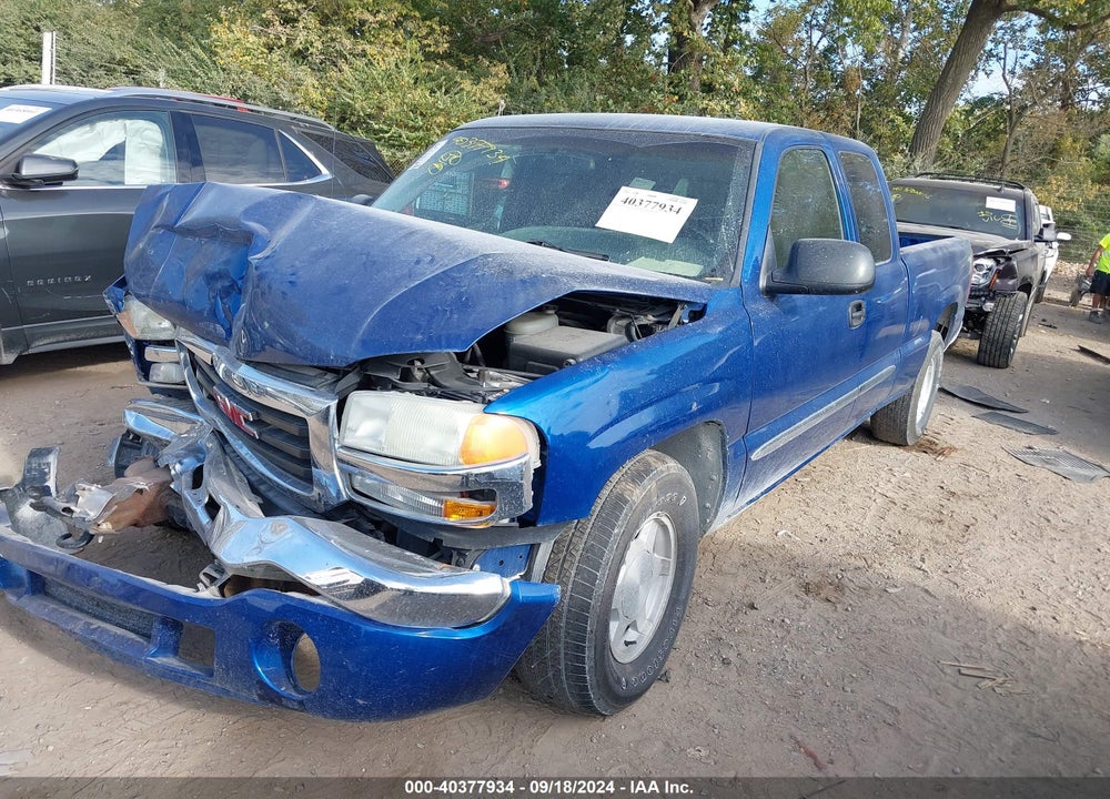 2003 GMC SIERRA 1500 SLE VIN: 2GTEC19V931330018