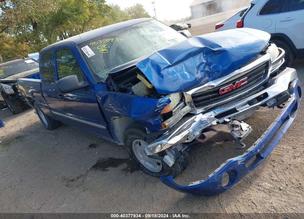 2003 GMC SIERRA 1500 SLE VIN: 2GTEC19V931330018