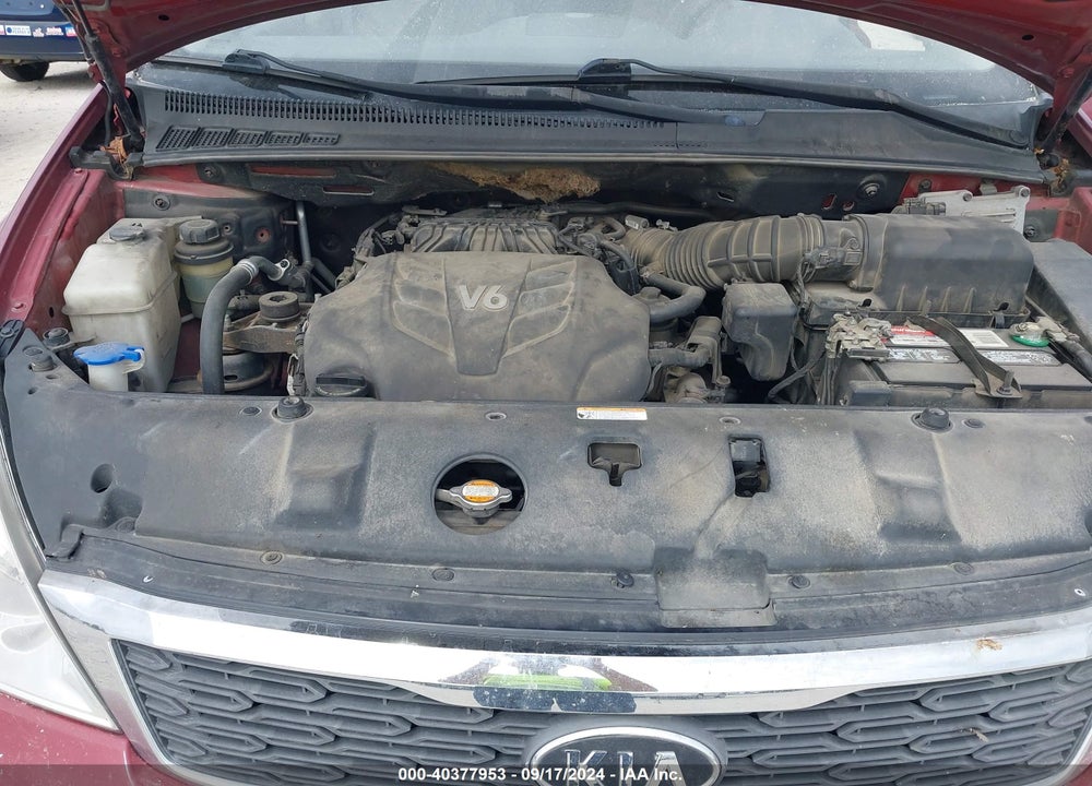 2012 KIA SEDONA LX VIN: KNDMG4C71C6418114