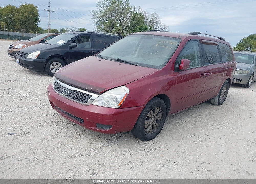 2012 KIA SEDONA LX VIN: KNDMG4C71C6418114