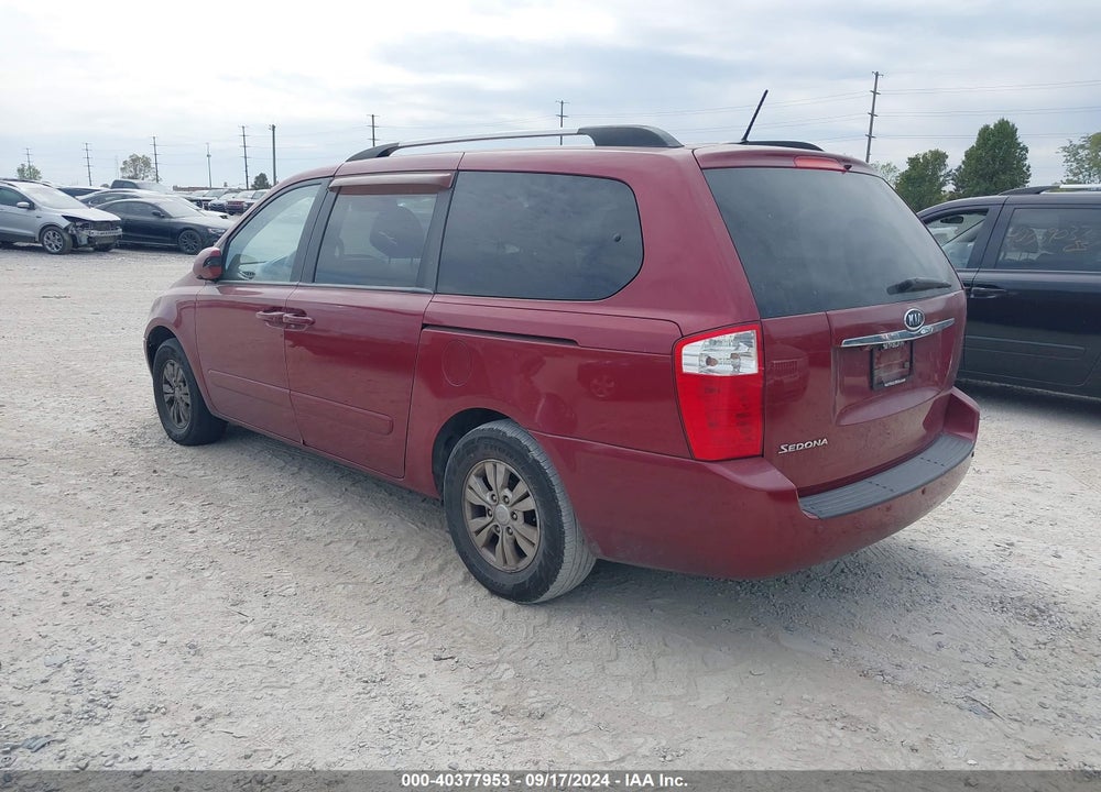 2012 KIA SEDONA LX VIN: KNDMG4C71C6418114