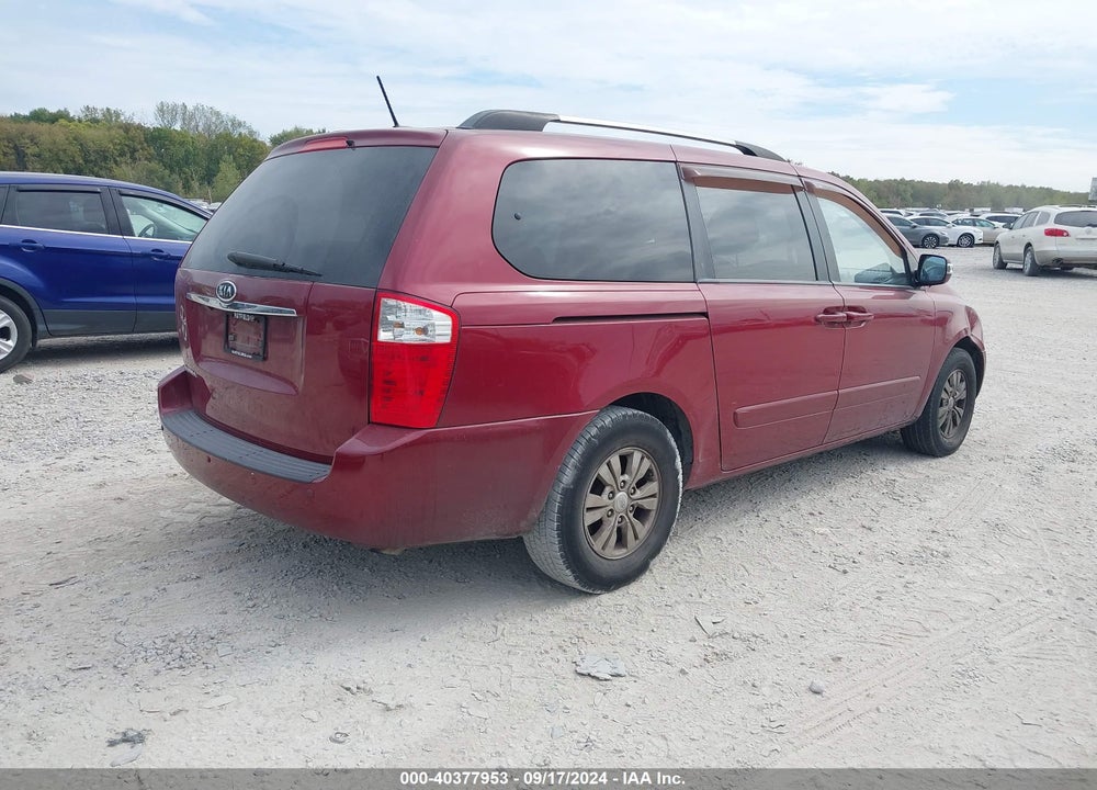 2012 KIA SEDONA LX VIN: KNDMG4C71C6418114