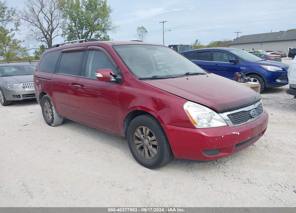 2012 KIA SEDONA LX VIN: KNDMG4C71C6418114