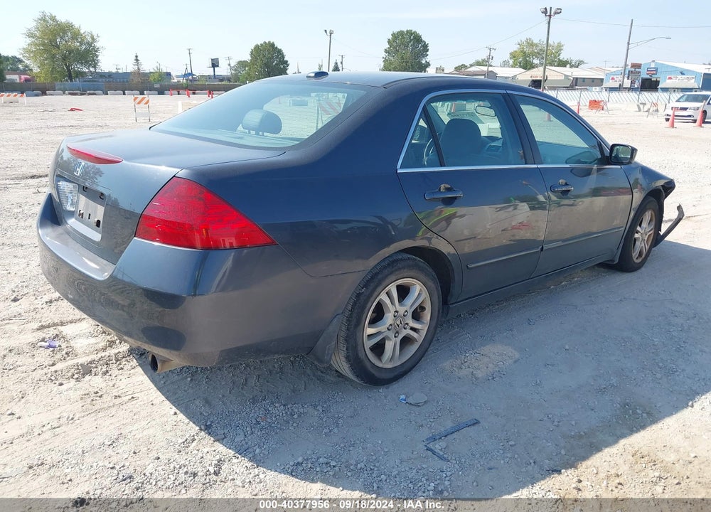 2006 HONDA ACCORD 2.4 EX VIN: 1HGCM568X6A112739